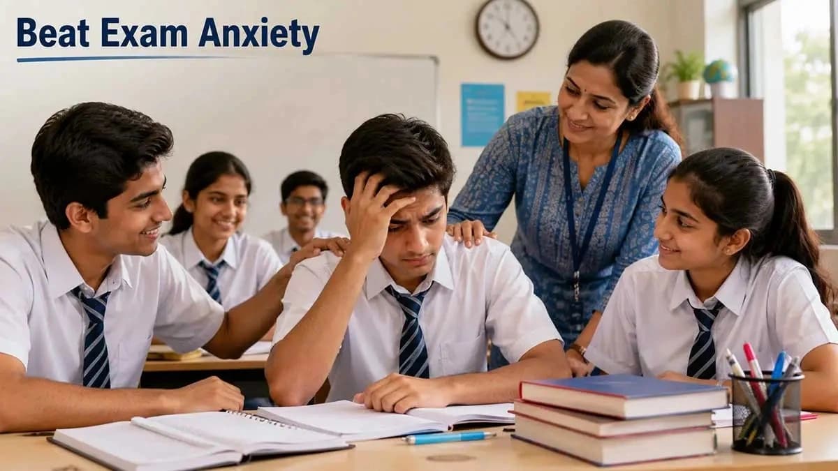 CBSE and ICSE Maths exam preparation at best tuition classes in Parsik Nagar Kalwa - overcoming exam anxiety